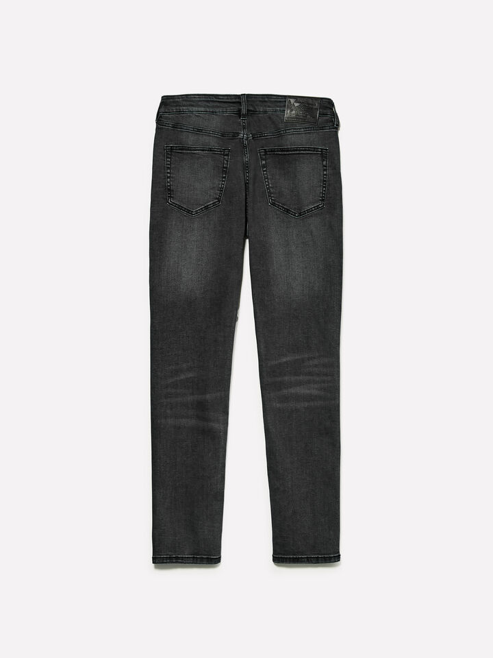 Jean Style 73 skinny noir - jeans coupe skinny pour homme - Noir | Sisley image number 6